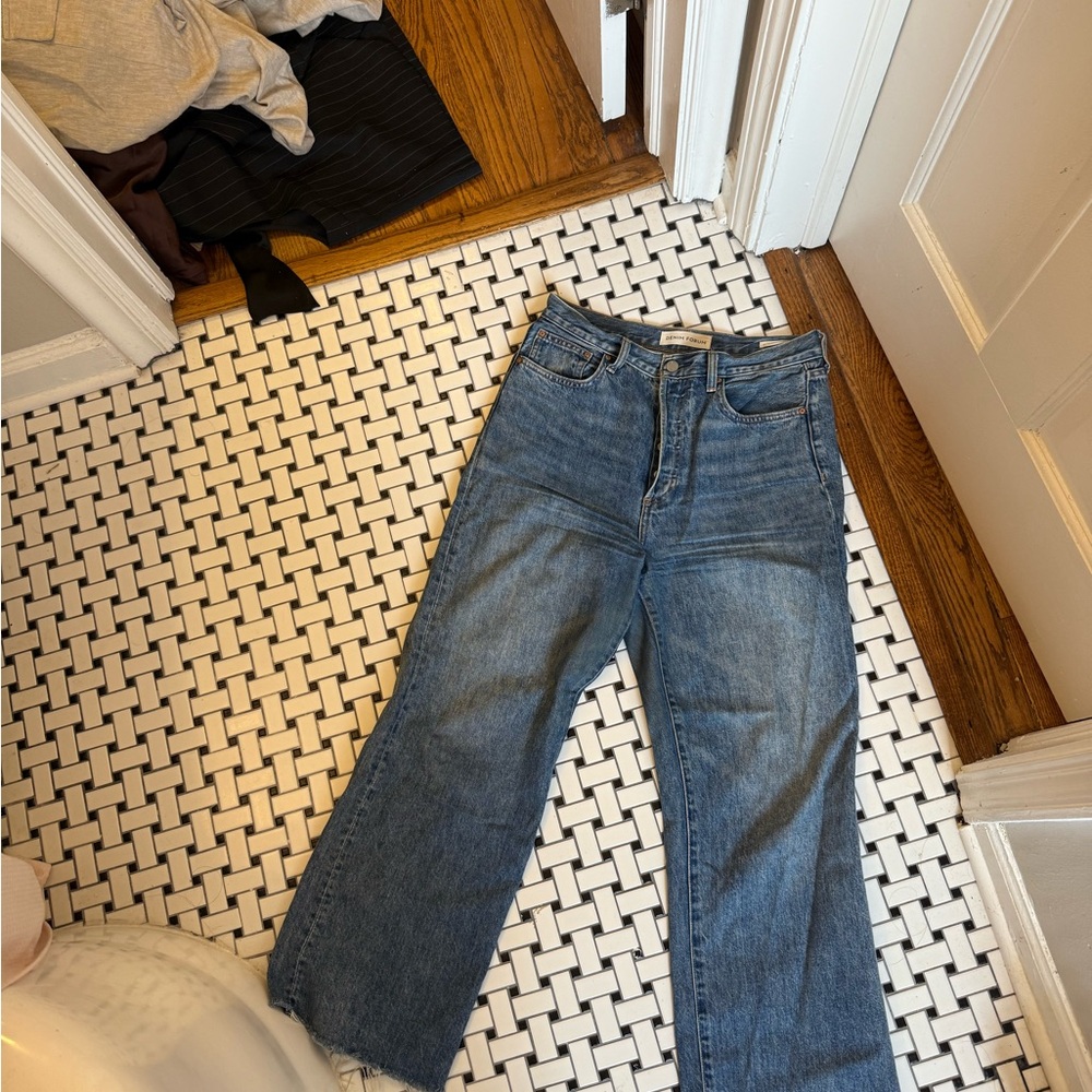 Denim Forum Blue Flare Jeans